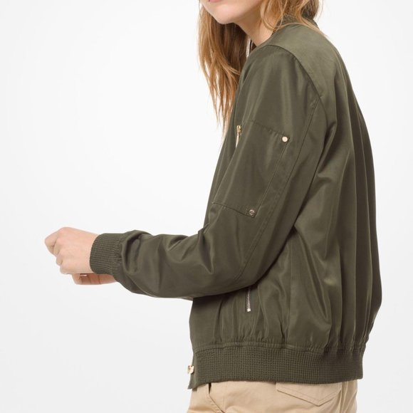 Michael Kors Bomber Jacket - Offers Welcome - Picture 8 of 13